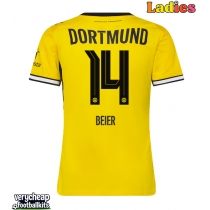 Borussia Dortmund Maximilian Beier #14 Replica Home Shirt Ladies 2026-27 Short Sleeve